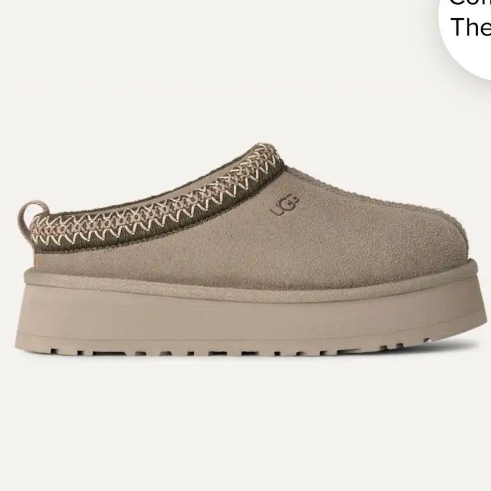 Ugg Tazz Slipper Size 7 Bay Fog